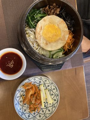 Bibimbap  at Vegan Heaven in Da Lat
