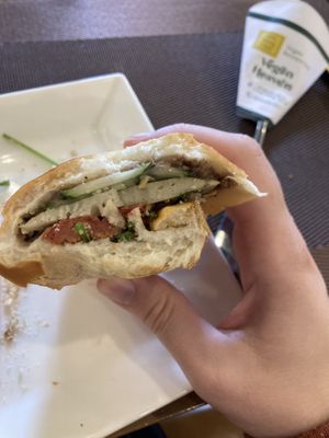 Banh mi  at Vegan Heaven in Da Lat