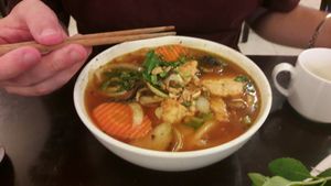 Curry at Vegan Heaven in Da Lat