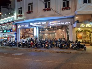 Vegan restaurant at Vegan Heaven in Da Lat