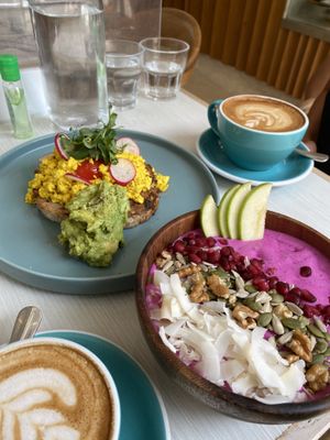 What a spread! at Little Cove Espresso in New Territories