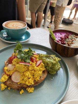 Loved the scramble at Little Cove Espresso in New Territories