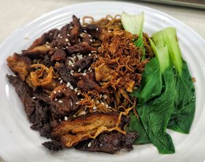 Wan ton noodles ok at KUL - VegTalk Station - KLIA 2 in Sepang