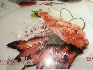 Chicken rice at KUL - VegTalk Station - KLIA 2 in Sepang