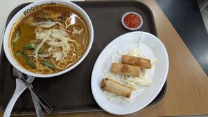 Curry Pan Mee at KUL - VegTalk Station - KLIA 2 in Sepang