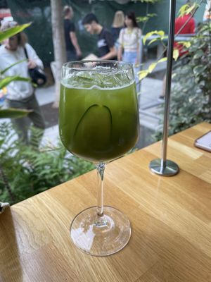 cucumber mojito   at Parakeet Cafe in San Diego