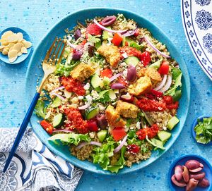 Mediterranean Bowl with Falafel  at freshii in Richmond