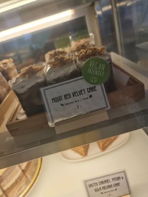 Red velvet at Privé - Tiong Bahru in Central Singapore