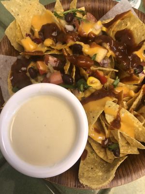 Vegan nachos   at Privé - Tiong Bahru in Central Singapore