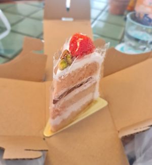 Strawberry shortcake 🍓 21/8/23 at Privé - Tiong Bahru in Central Singapore