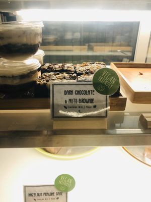 Vegan brownie at Privé - Tiong Bahru in Central Singapore