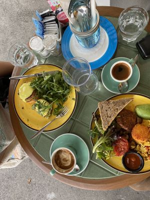 Beyond Benedict- all vegan ingredients at Privé - Tiong Bahru in Central Singapore