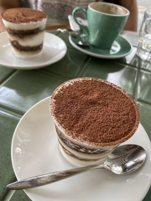 Vegan tiramisu at Privé - Tiong Bahru in Central Singapore