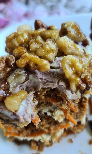 Vegan Carrot Cake at Privé - Tiong Bahru in Central Singapore