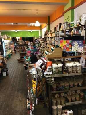 Wide range of gluten free, vegan , dairy free foods. And wide range of supplements and alternative medicine.  at Organic and Natural in East London