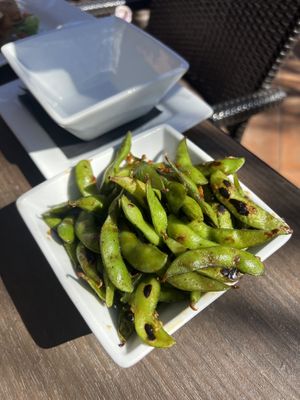 Edmame   at Trevor's at the Tracks in San Juan Capistrano