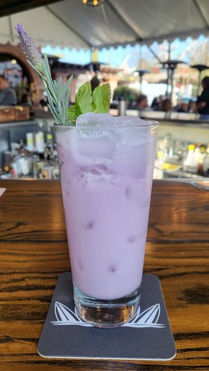 Purple drank was yummy at Trevor's at the Tracks in San Juan Capistrano