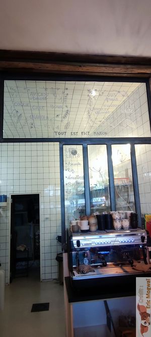 inside at LACTEM in Paris