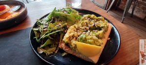 Avocado toast at LACTEM in Paris