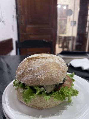   at Veg Burger in Belem