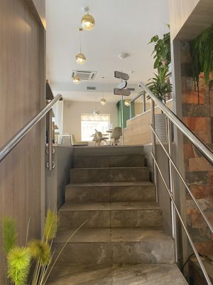 Upstairs at Sattva in Moscow