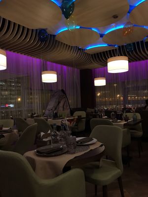 Ресторан на 2-ом этаже  at Sattva in Moscow