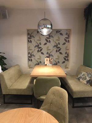 Кафе на первом этаже  at Sattva in Moscow