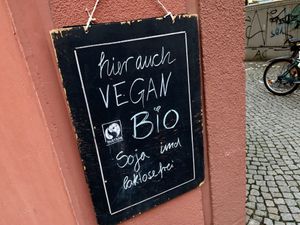sign at Wilder Mann in Erfurt