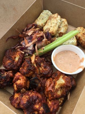 Cauliflower wings at Nock Nock in Dublin