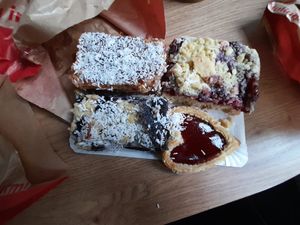 Vegane Blechkuchen und 🐲- herz at Mulinbeck in Budingen