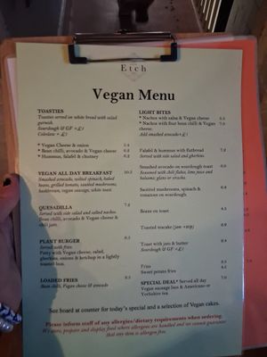  at Cafe Etch in Middlesbrough