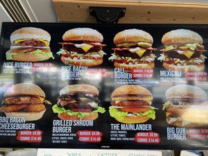 Menu 1 at Nice Burger - Costa Mesa in Costa Mesa
