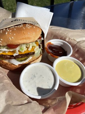 Nice burger at Nice Burger - Costa Mesa in Costa Mesa