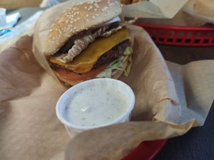 Vegan Ranch at Nice Burger - Costa Mesa in Costa Mesa
