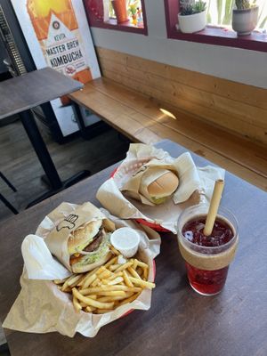 bring your own cup ♻️  at Nice Burger - Costa Mesa in Costa Mesa