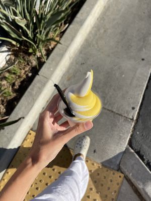 vanilla&dole swirl   at Nice Burger - Costa Mesa in Costa Mesa