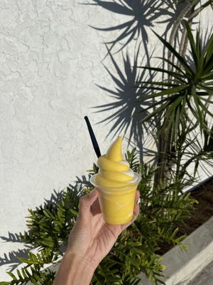 vanilla&dole swirl   at Nice Burger - Costa Mesa in Costa Mesa