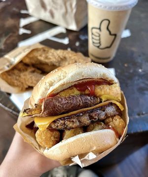   at Nice Burger - Costa Mesa in Costa Mesa