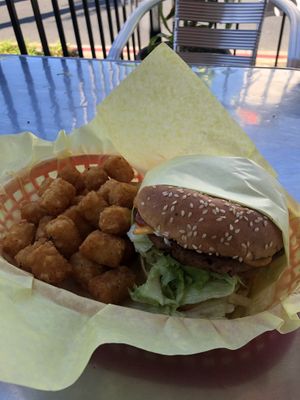 Solid!  at Nice Burger - Costa Mesa in Costa Mesa