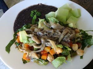 Very delicious food at Corazón de Hemp in Cabo San Lucas