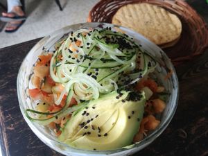 Different good options at Corazón de Hemp in Cabo San Lucas