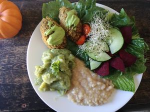 Very homemade food at Corazón de Hemp in Cabo San Lucas