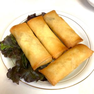 Vegan Spring Roll  at Banwarou in Yokohama