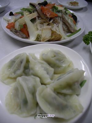Chinese dumplings. at Banwarou in Yokohama