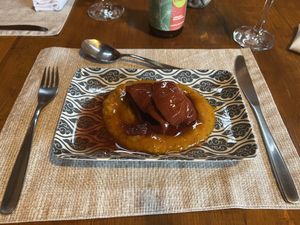 Sobremesa com goiaba  at Cozinha Aberta in Lencois