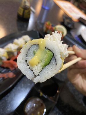 Coconut roll  at Chef Kenny's Asian Vegan Cuisine in Houston