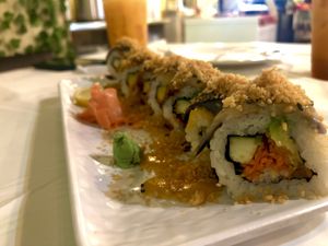 Crunchy Roll  at Chef Kenny's Asian Vegan Cuisine in Houston