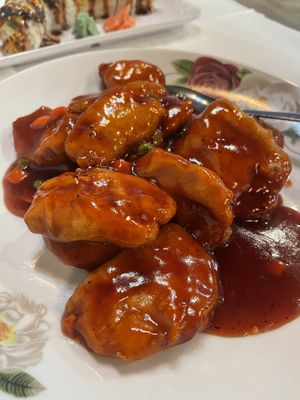 Dinner at Chef Kenny's Asian Vegan Cuisine in Houston