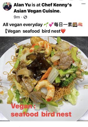   at Chef Kenny's Asian Vegan Cuisine in Houston