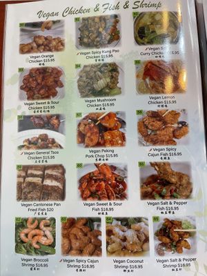   at Chef Kenny's Asian Vegan Cuisine in Houston